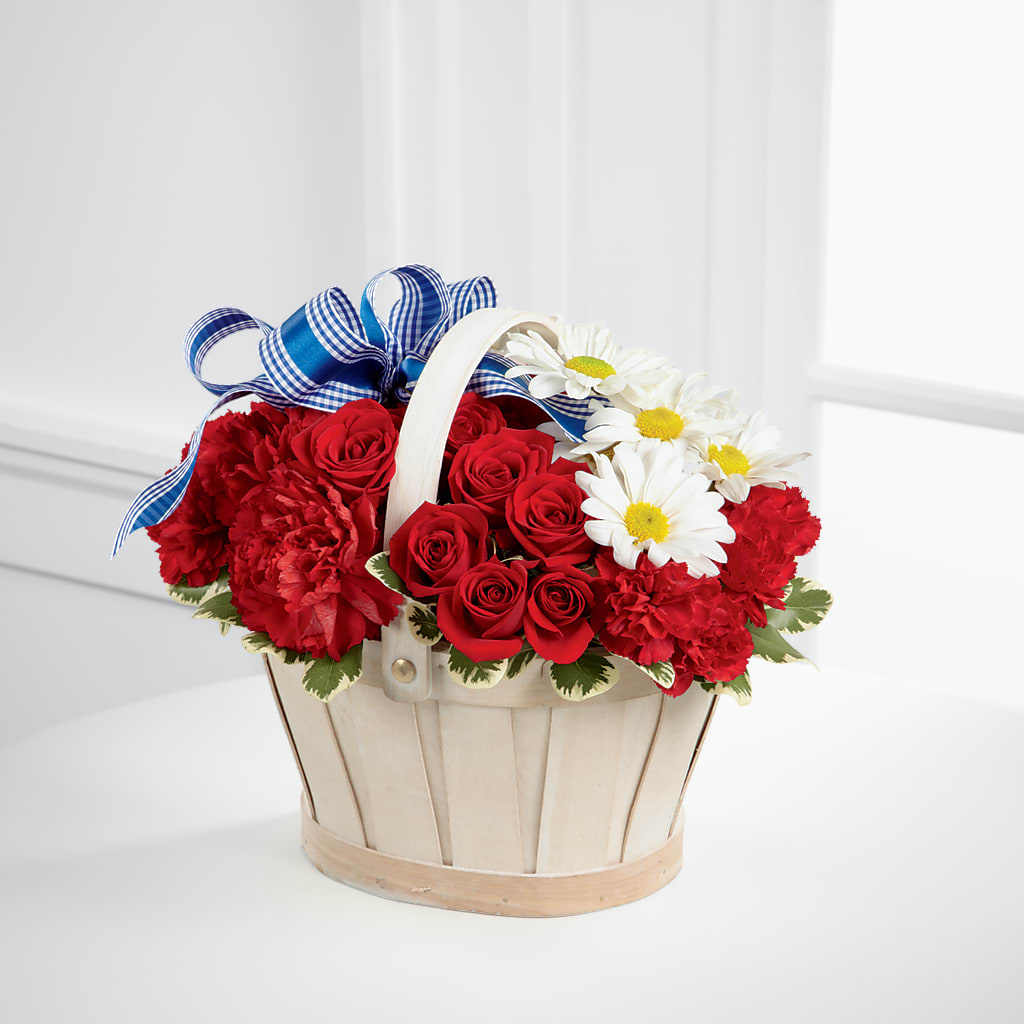 Justice Basket – FUZZY'S FLOWERS GIFTS AND TUXEDOS, Marion OH