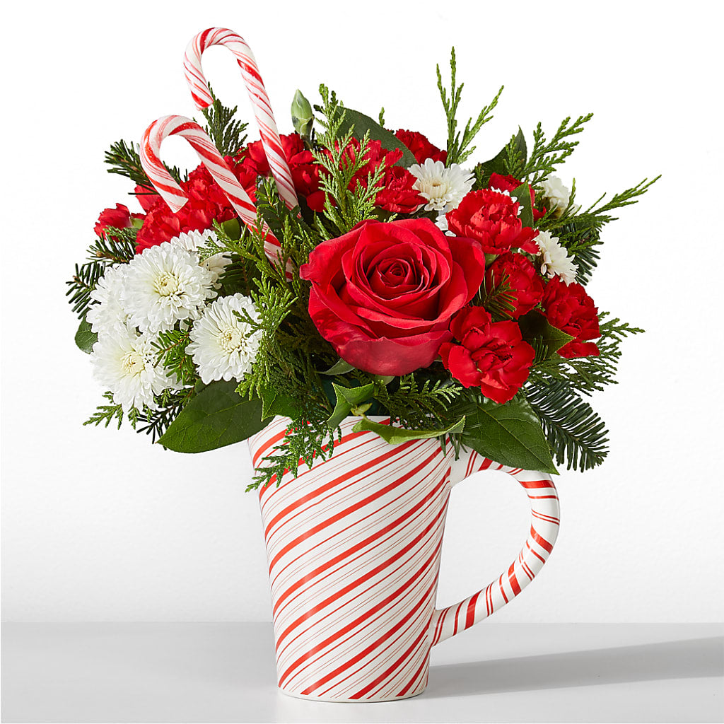 Peppermint Swirl Mug – FUZZY'S FLOWERS GIFTS AND TUXEDOS, Marion OH