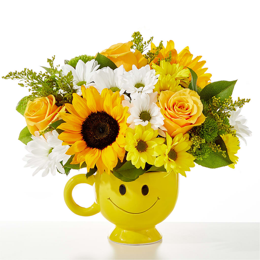 Be Happy Bouquet – FUZZY'S FLOWERS GIFTS AND TUXEDOS, Marion OH