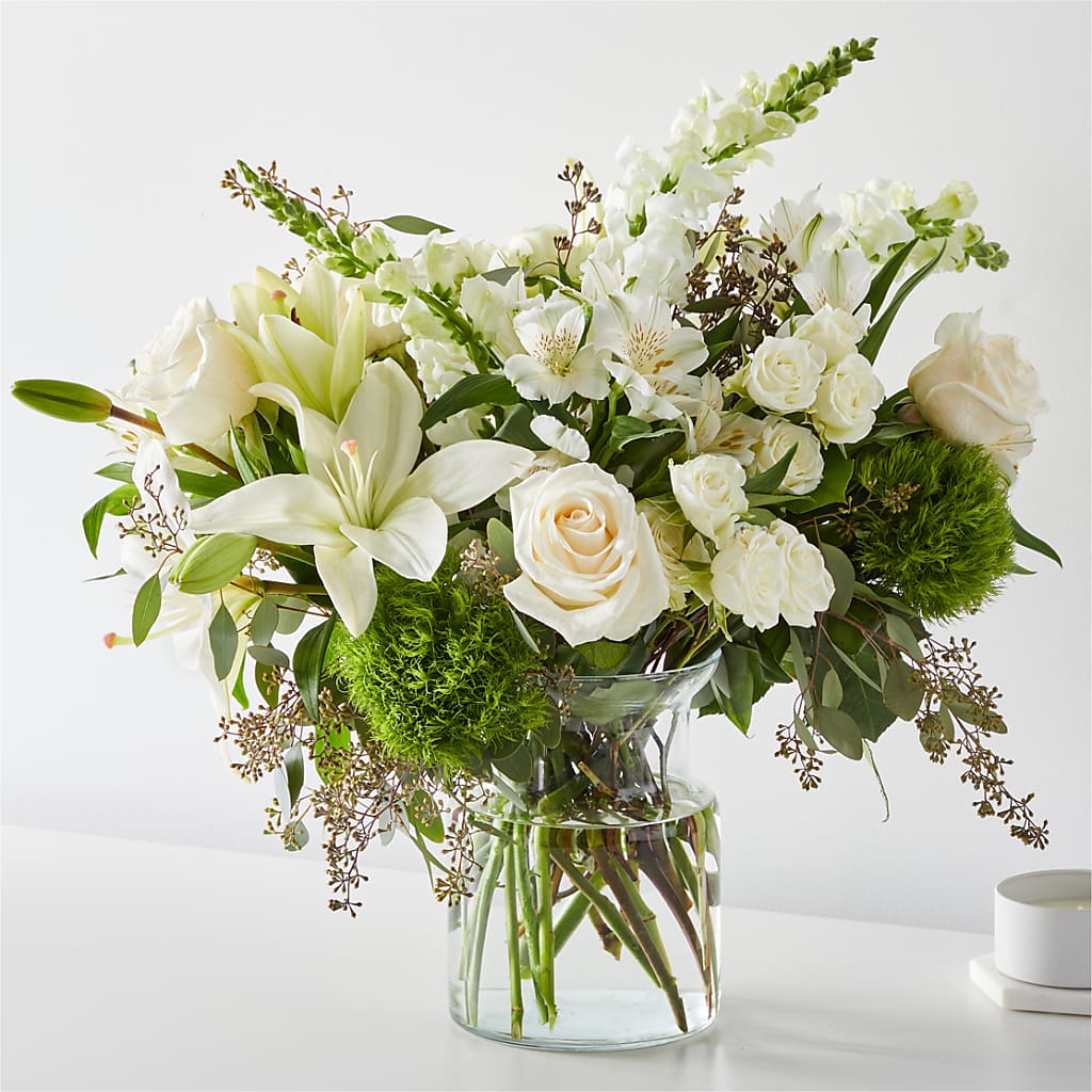 Fresh Linen Bouquet – FUZZY'S FLOWERS GIFTS AND TUXEDOS, Marion OH