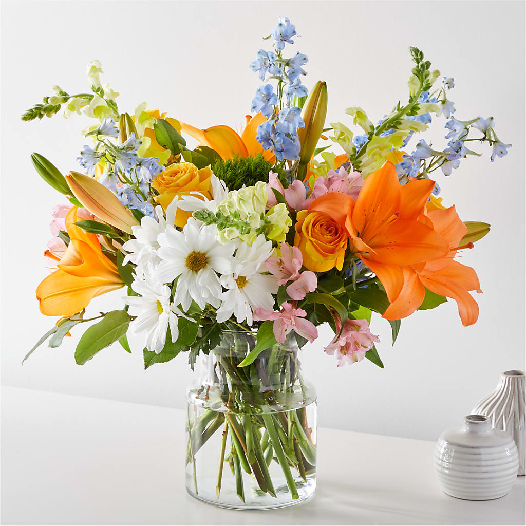 Sun Salutation Bouquet – FUZZY'S FLOWERS GIFTS AND TUXEDOS, Marion OH