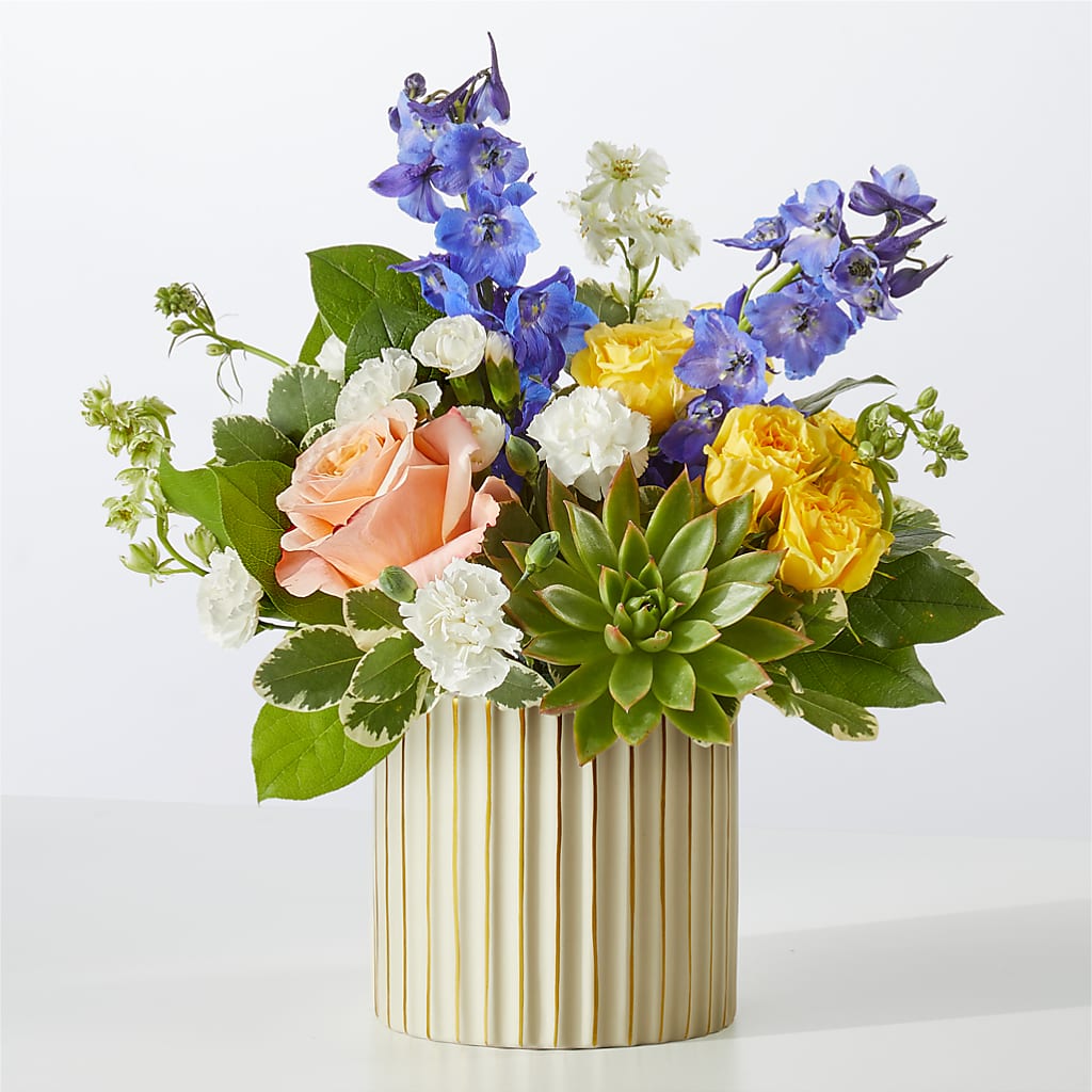 Cobalt Reverie Bouquet – FUZZY'S FLOWERS GIFTS AND TUXEDOS, Marion OH