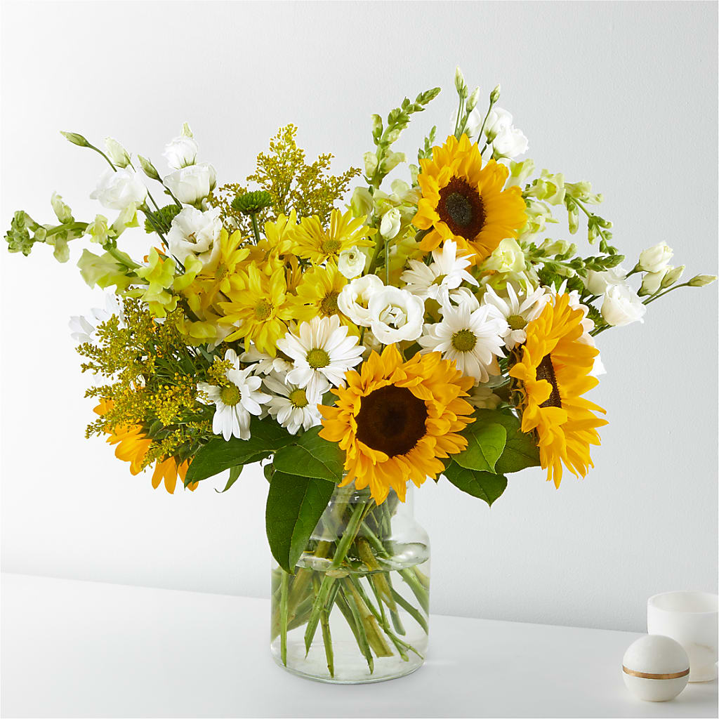 Hello Sunshine Bouquet – FUZZY'S FLOWERS GIFTS AND TUXEDOS, Marion OH