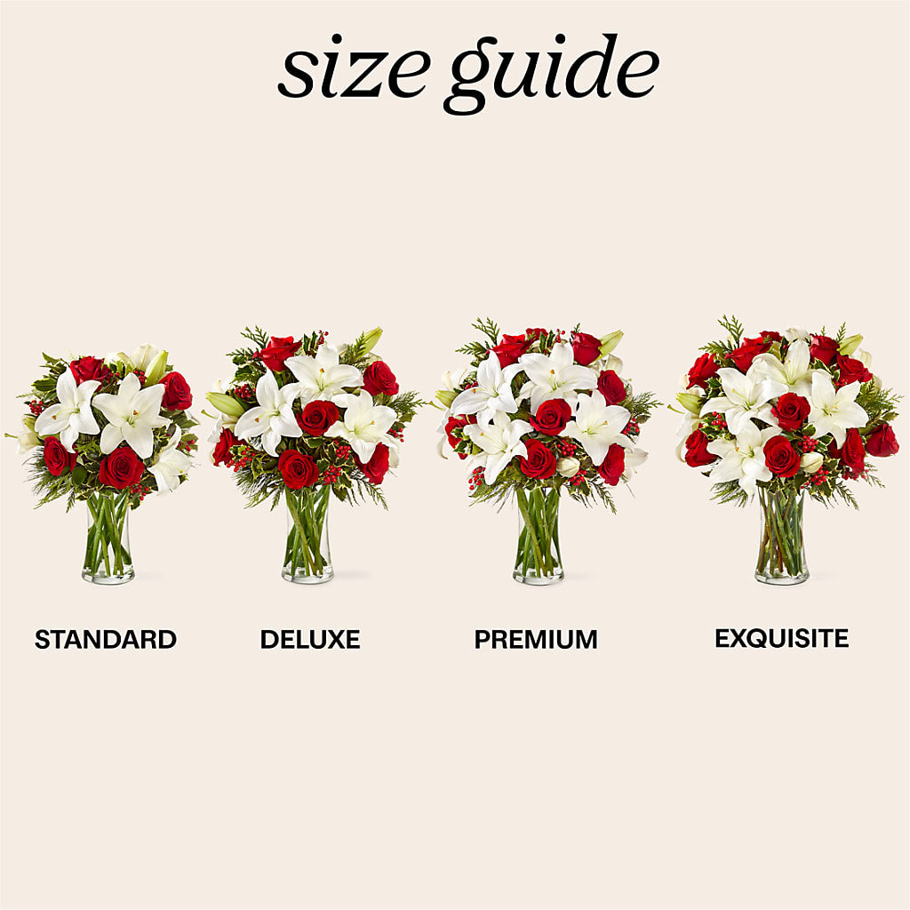 Sparkling Snowflakes Bouquet – FUZZY'S FLOWERS GIFTS AND TUXEDOS, Marion OH