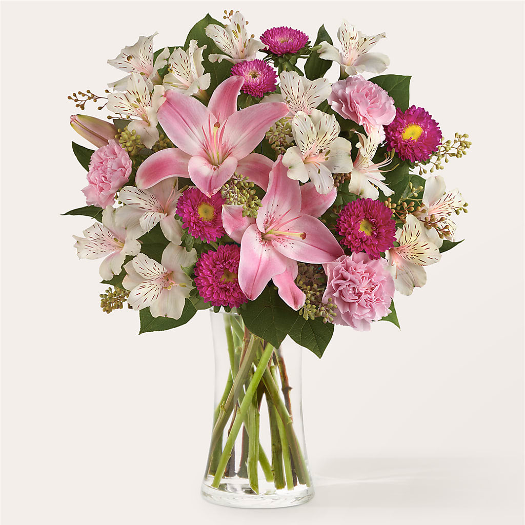 Feeling Fuchsia Bouquet – FUZZY'S FLOWERS GIFTS AND TUXEDOS, Marion OH