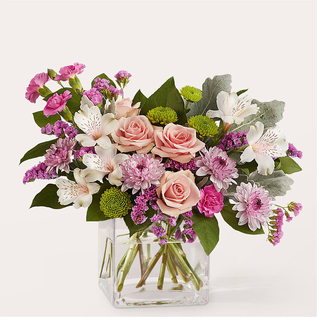 Pink Suede Bouquet – FUZZY'S FLOWERS GIFTS AND TUXEDOS, Marion OH