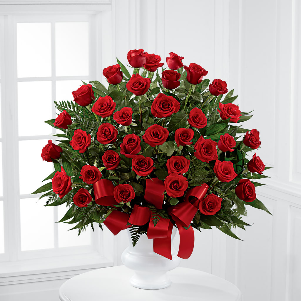 Blessed with Love Arrangement – FUZZY'S FLOWERS GIFTS AND TUXEDOS, Marion OH