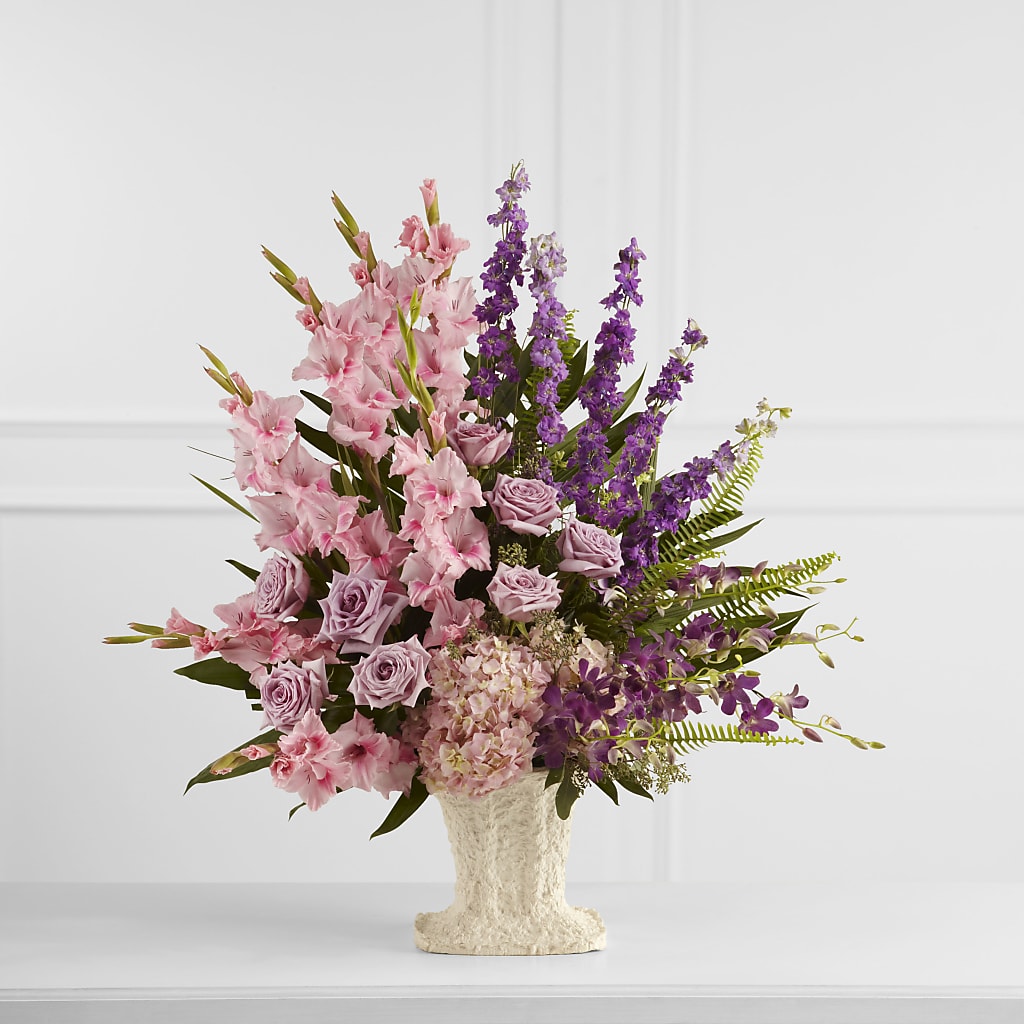 Flowing Garden Arrangement – FUZZY'S FLOWERS GIFTS AND TUXEDOS, Marion OH