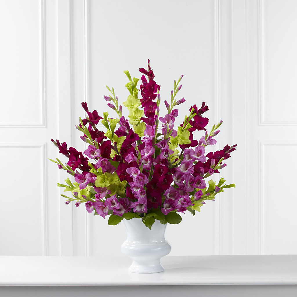 Solemn Offering Arrangement – FUZZY'S FLOWERS GIFTS AND TUXEDOS, Marion OH