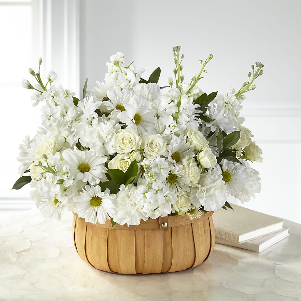 Graceful Garden Basket – FUZZY'S FLOWERS GIFTS AND TUXEDOS, Marion OH