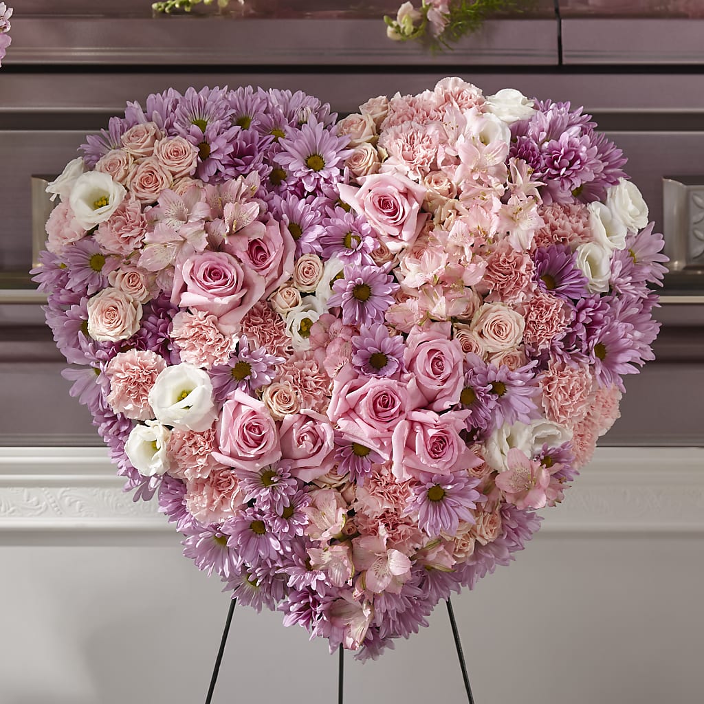 Heaven's Light Heart – FUZZY'S FLOWERS GIFTS AND TUXEDOS, Marion OH