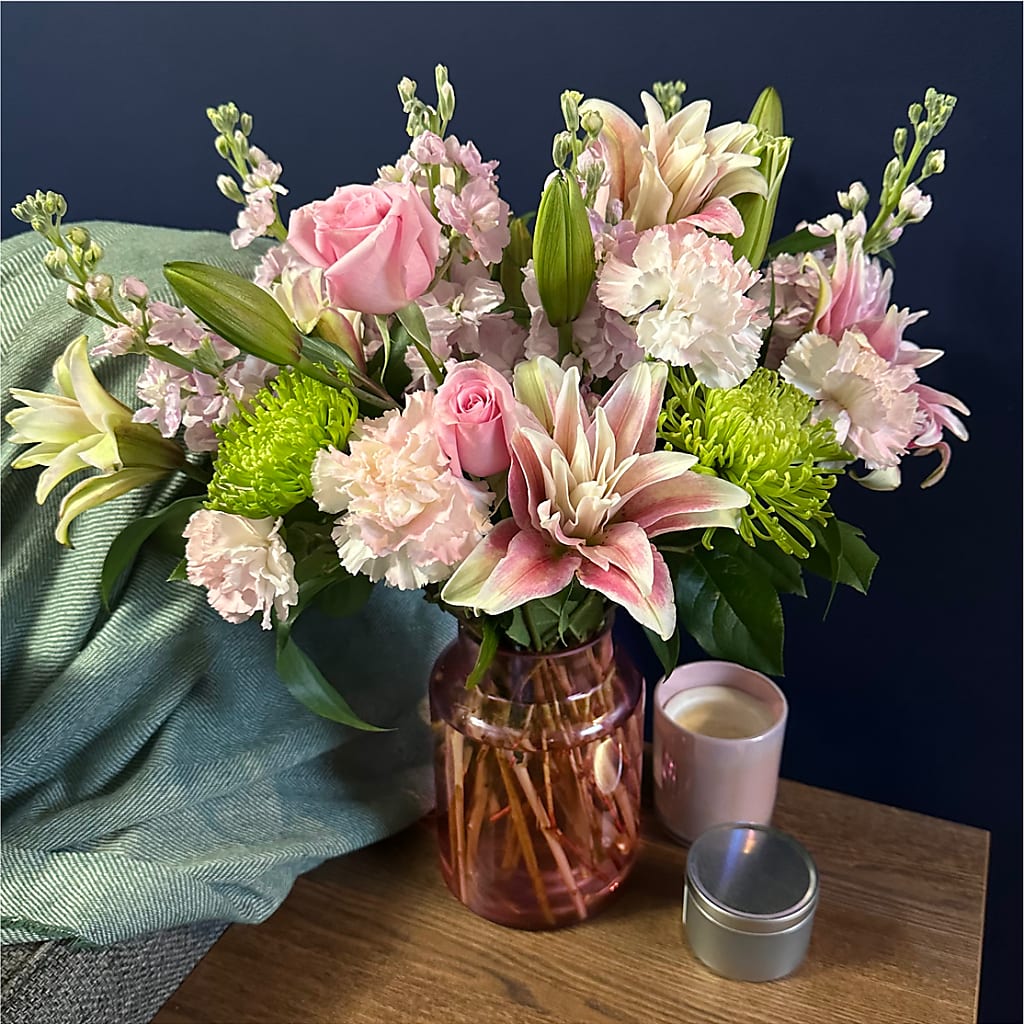 Pretty in Pink Bouquet – FUZZY'S FLOWERS GIFTS AND TUXEDOS, Marion OH