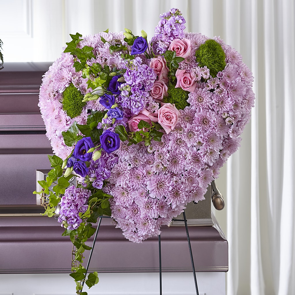 Treasured Love Standing Heart – FUZZY'S FLOWERS GIFTS AND TUXEDOS, Marion OH