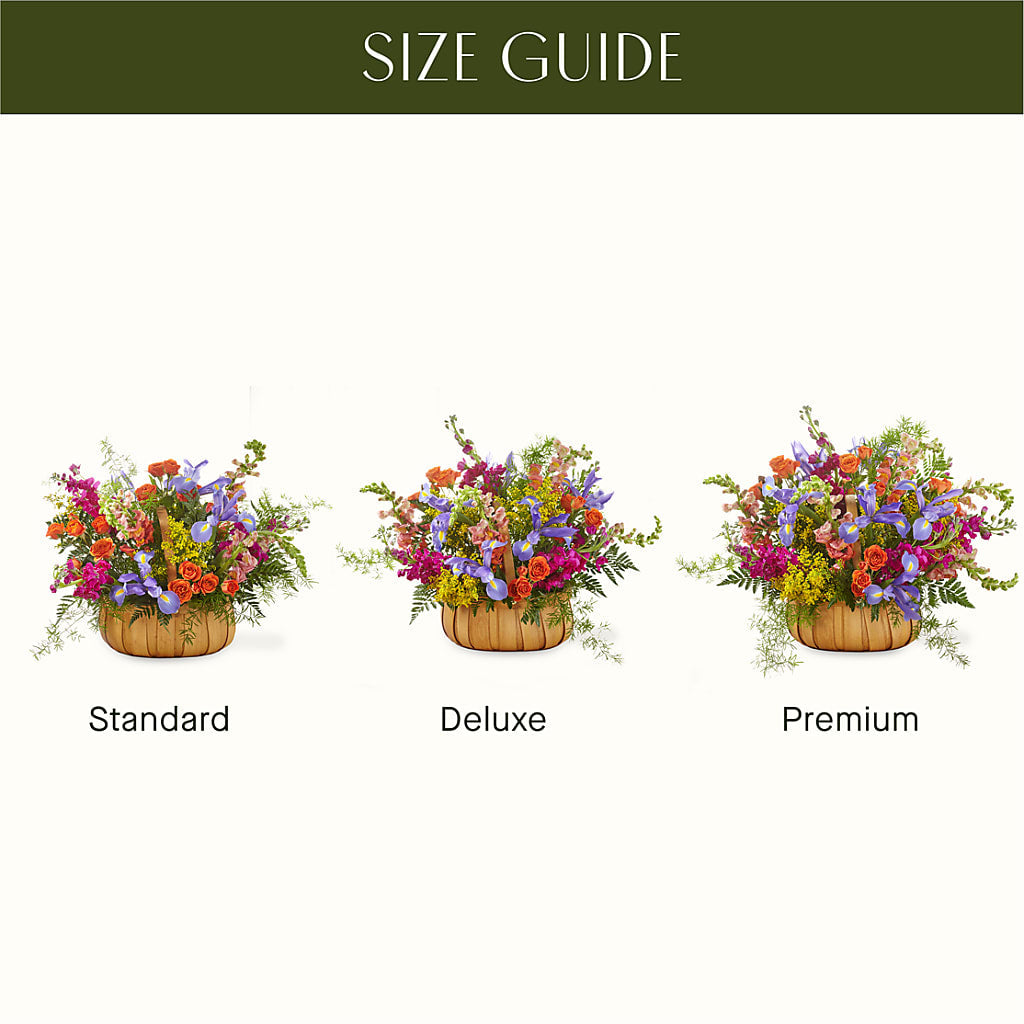 Garden of Life Basket – FUZZY'S FLOWERS GIFTS AND TUXEDOS, Marion OH