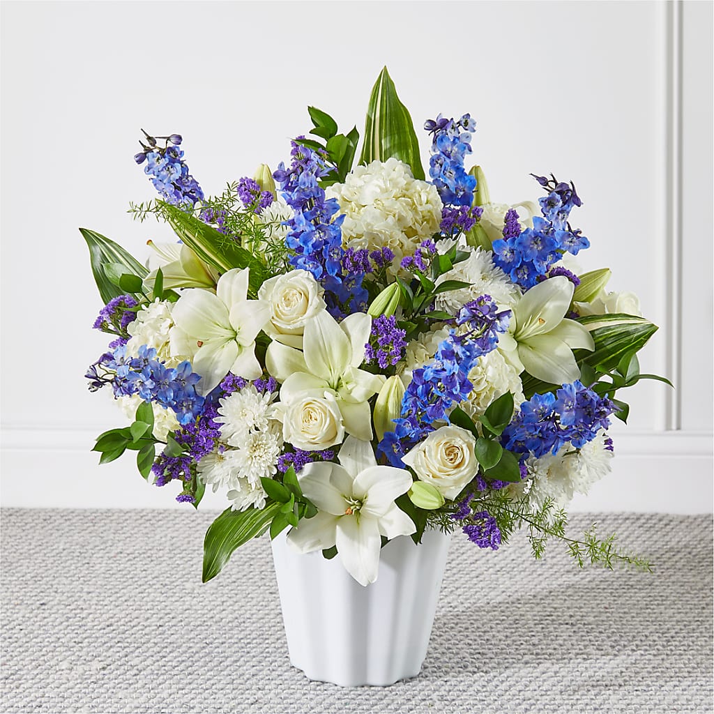 Take Comfort Floor Basket – FUZZY'S FLOWERS GIFTS AND TUXEDOS, Marion OH