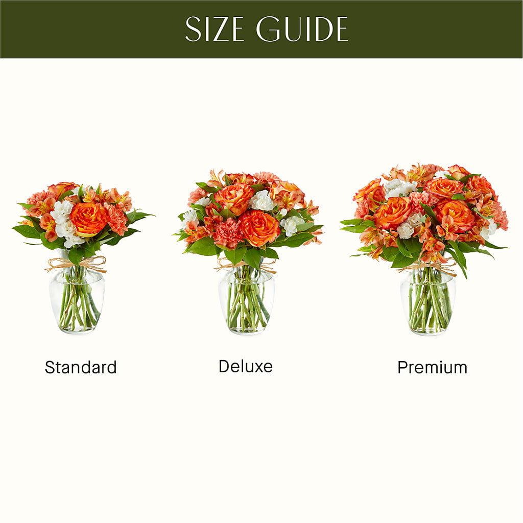Apricot Glow Bouquet – FUZZY'S FLOWERS GIFTS AND TUXEDOS, Marion OH