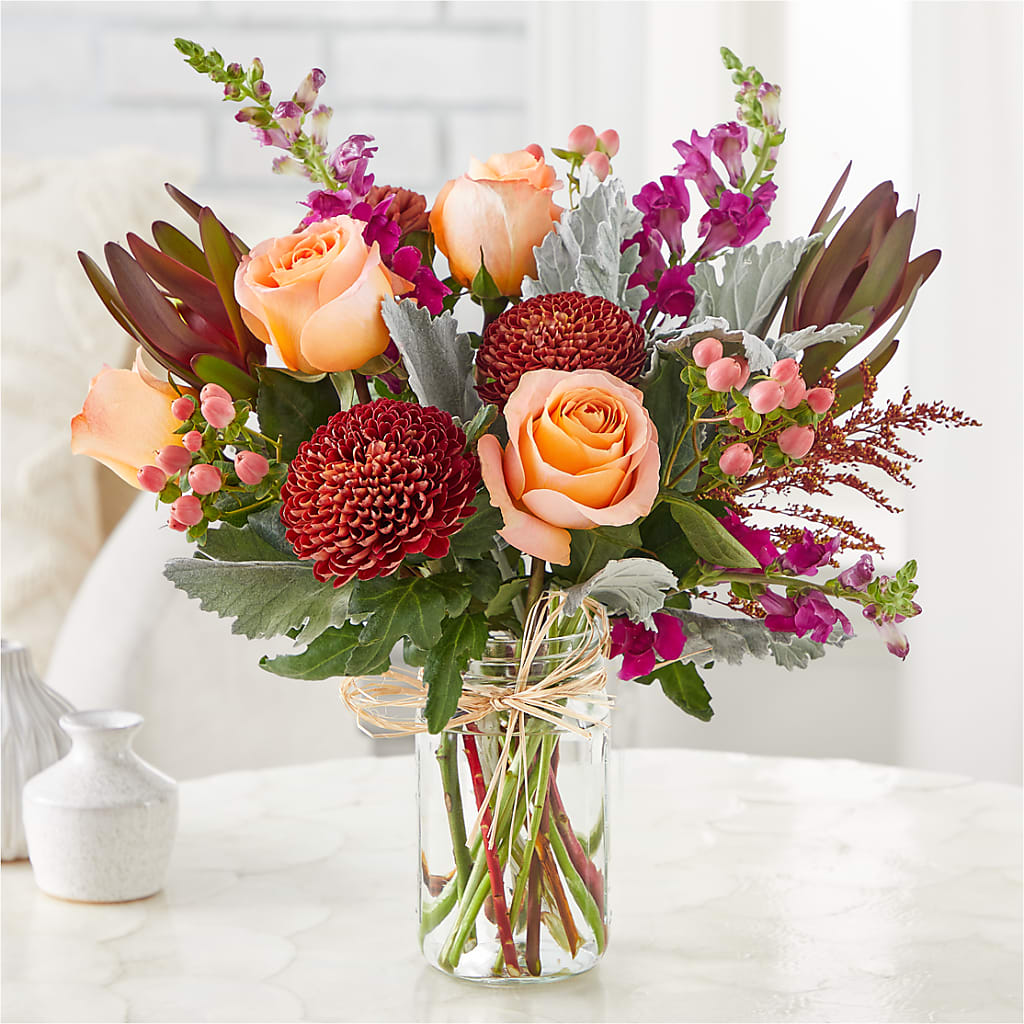Moody Hues Bouquet – FUZZY'S FLOWERS GIFTS AND TUXEDOS, Marion OH