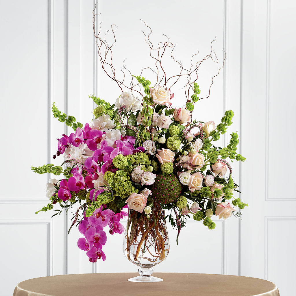 Soft Sophistication Arrangement – FUZZY'S FLOWERS GIFTS AND TUXEDOS, Marion OH