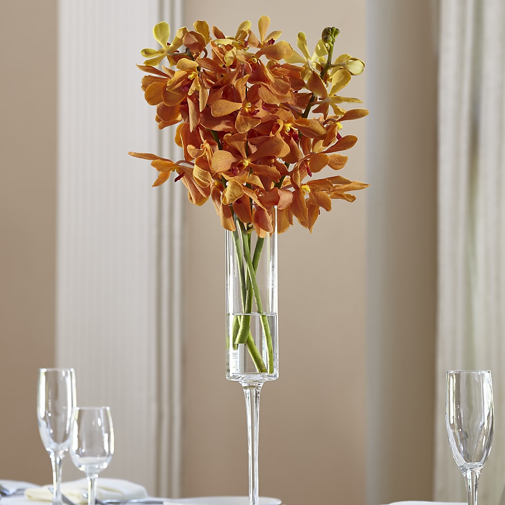 Orange Mokara Bouquet – FUZZY'S FLOWERS GIFTS AND TUXEDOS, Marion OH