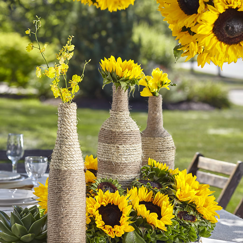 Sublime Garden Centerpiece – FUZZY'S FLOWERS GIFTS AND TUXEDOS, Marion OH