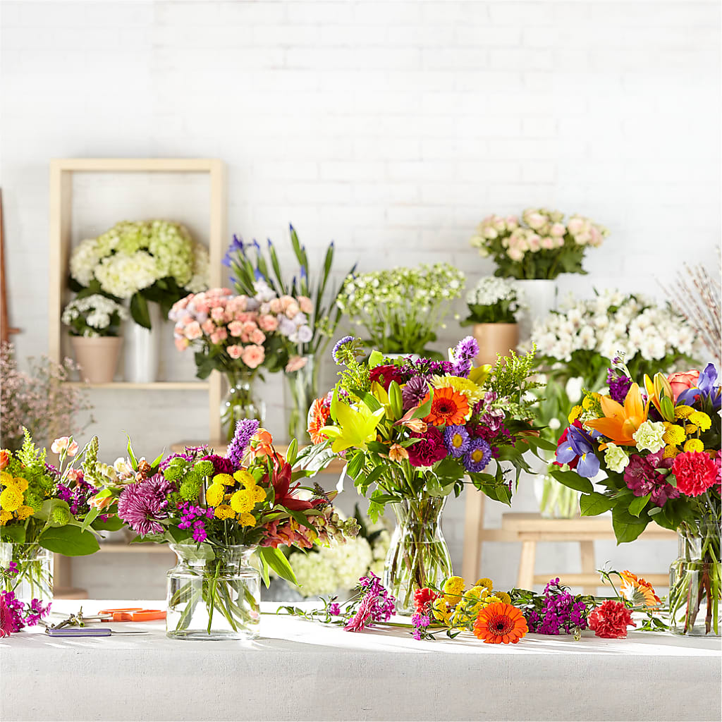 Bold & Bright – A Florist Original – FUZZY'S FLOWERS GIFTS AND TUXEDOS, Marion OH