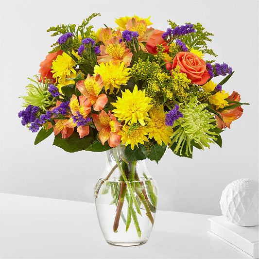 Marmalade Skies Bouquet – FUZZY'S FLOWERS GIFTS AND TUXEDOS, Marion OH