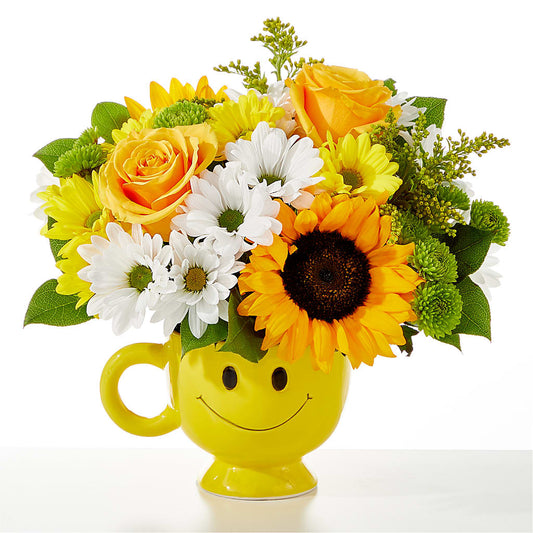 Be Happy Bouquet – FUZZY'S FLOWERS GIFTS AND TUXEDOS, Marion OH