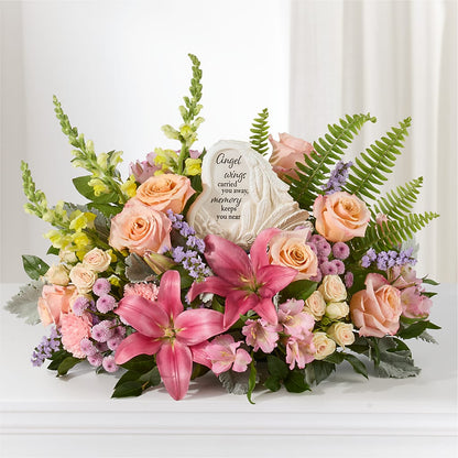 Gentle Light Arrangement – FUZZY'S FLOWERS GIFTS AND TUXEDOS, Marion OH