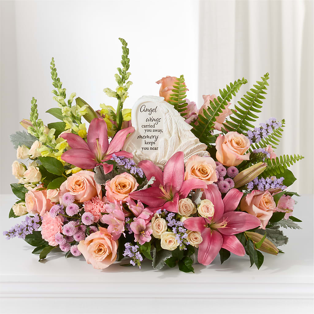 Gentle Light Arrangement – FUZZY'S FLOWERS GIFTS AND TUXEDOS, Marion OH