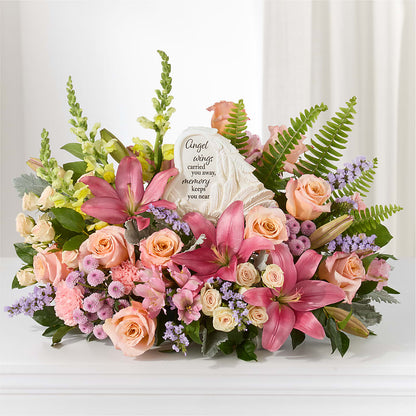 Gentle Light Arrangement – FUZZY'S FLOWERS GIFTS AND TUXEDOS, Marion OH