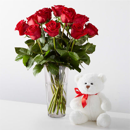 Romantic Long Stem Red Rose Bouquet Bundles – FUZZY'S FLOWERS GIFTS AND TUXEDOS, Marion OH