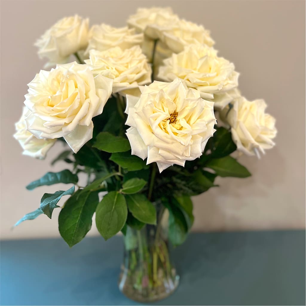 Long Stem Yellow Rose Bouquet – FUZZY'S FLOWERS GIFTS AND TUXEDOS, Marion OH