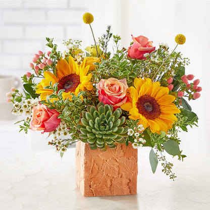 Sunflower Season Bouquet – FUZZY'S FLOWERS GIFTS AND TUXEDOS, Marion OH
