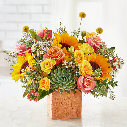 Sunflower Season Bouquet – FUZZY'S FLOWERS GIFTS AND TUXEDOS, Marion OH