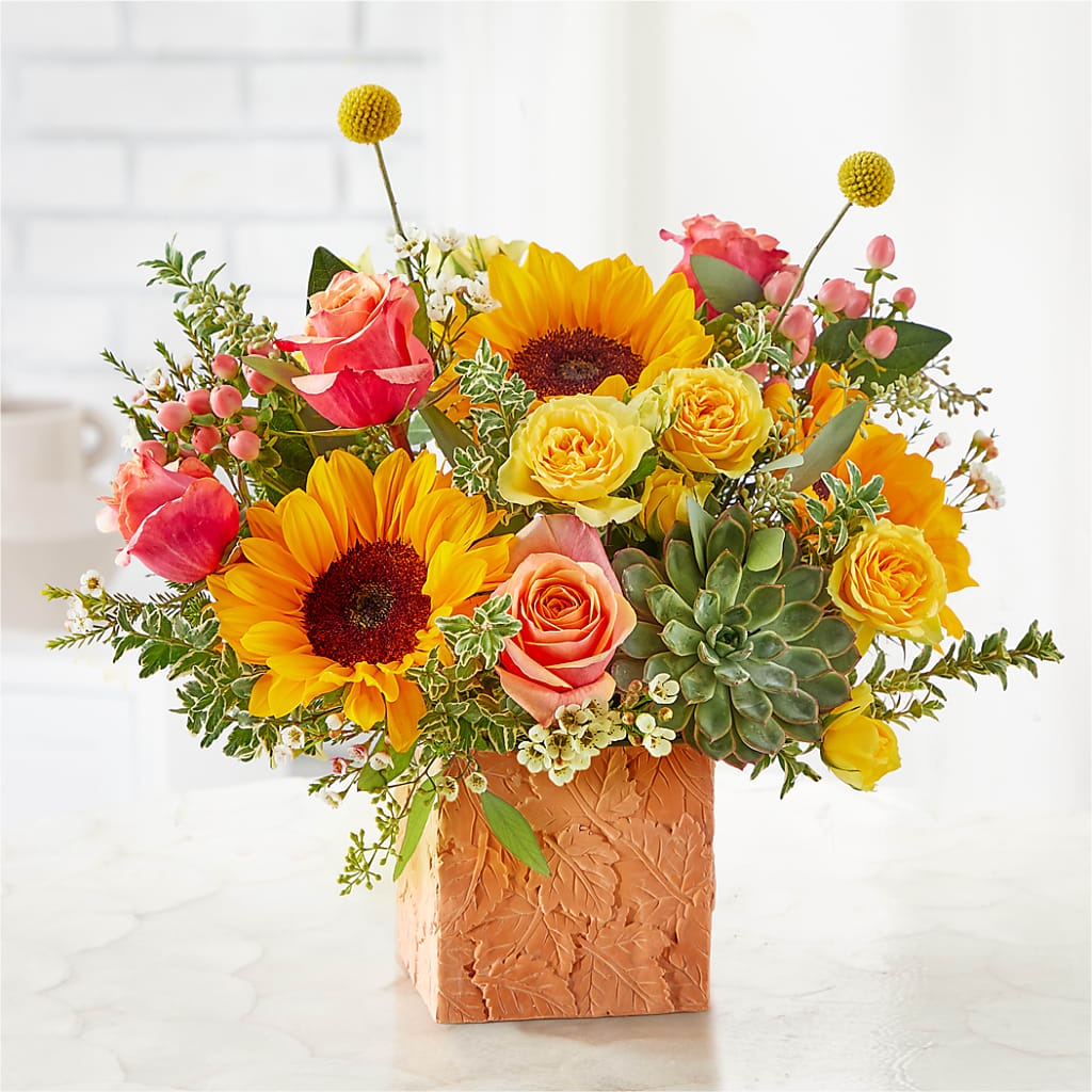 Sunflower Season Bouquet – FUZZY'S FLOWERS GIFTS AND TUXEDOS, Marion OH