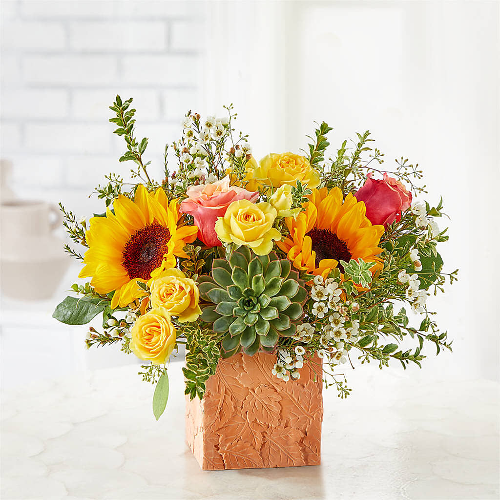 Sunflower Season Bouquet – FUZZY'S FLOWERS GIFTS AND TUXEDOS, Marion OH