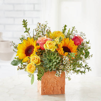 Sunflower Season Bouquet – FUZZY'S FLOWERS GIFTS AND TUXEDOS, Marion OH
