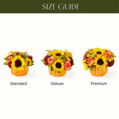 Golden Gourd Pumpkin Bouquet – FUZZY'S FLOWERS GIFTS AND TUXEDOS, Marion OH