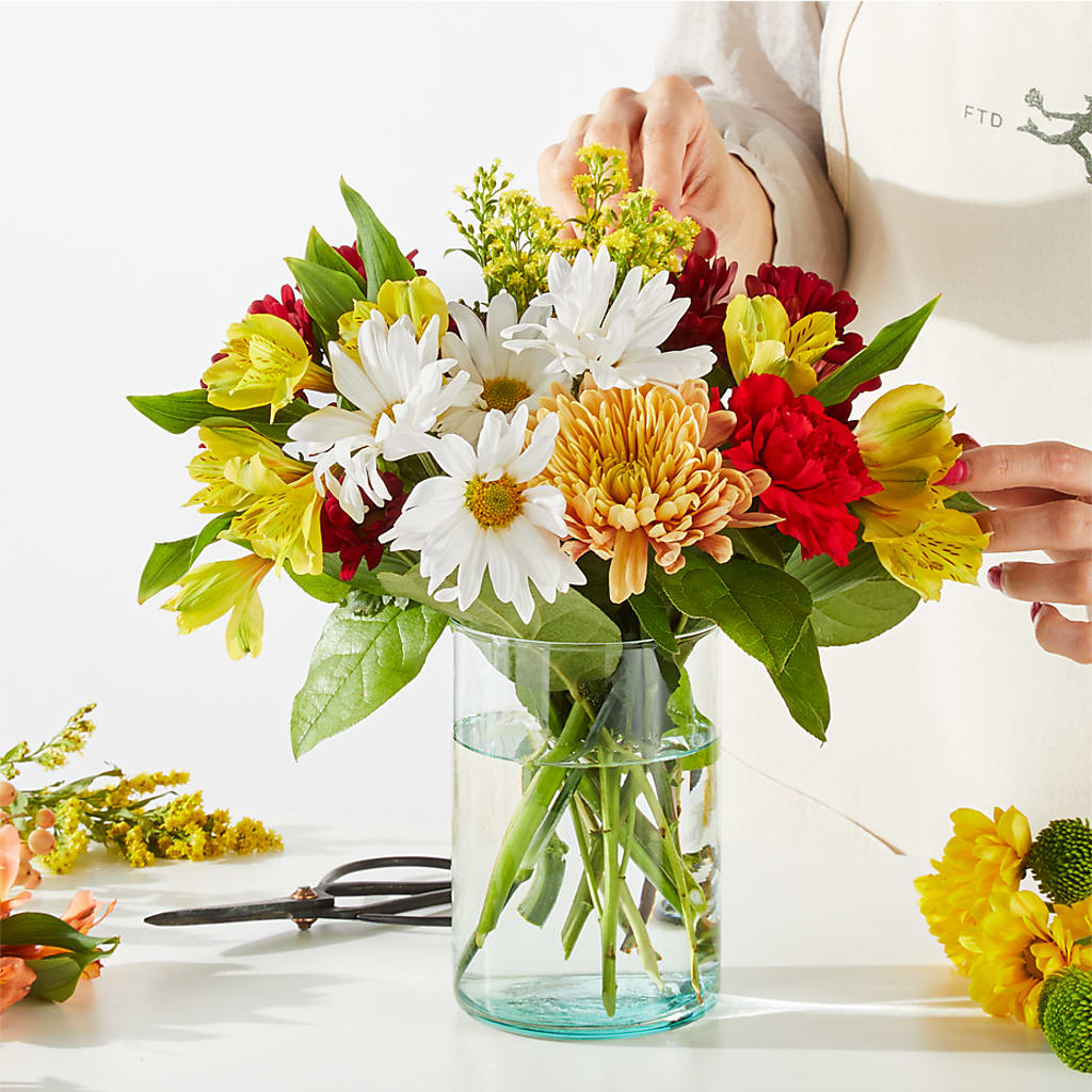 Fall Delight – A Florist Original – FUZZY'S FLOWERS GIFTS AND TUXEDOS, Marion OH