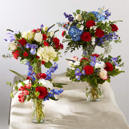 Star Spangled - A Florist Original – FUZZY'S FLOWERS GIFTS AND TUXEDOS, Marion OH