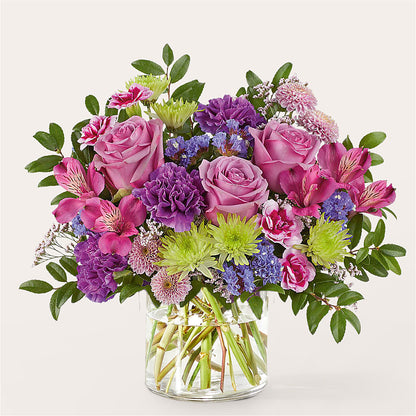 Glass Half Full Bouquet – FUZZY'S FLOWERS GIFTS AND TUXEDOS, Marion OH