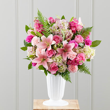 Never-Ending Love Arrangement – FUZZY'S FLOWERS GIFTS AND TUXEDOS, Marion OH