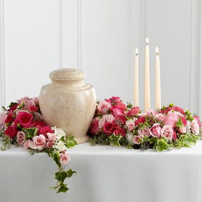 Remembrance Arrangement – FUZZY'S FLOWERS GIFTS AND TUXEDOS, Marion OH