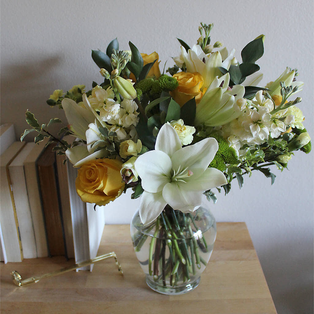 Hope & Serenity Bouquet – FUZZY'S FLOWERS GIFTS AND TUXEDOS, Marion OH
