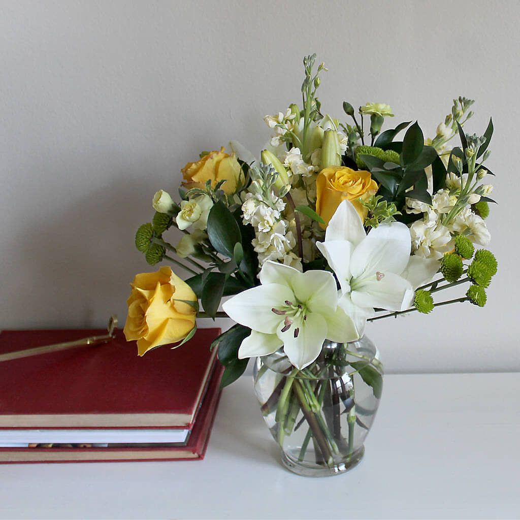 Hope & Serenity Bouquet – FUZZY'S FLOWERS GIFTS AND TUXEDOS, Marion OH