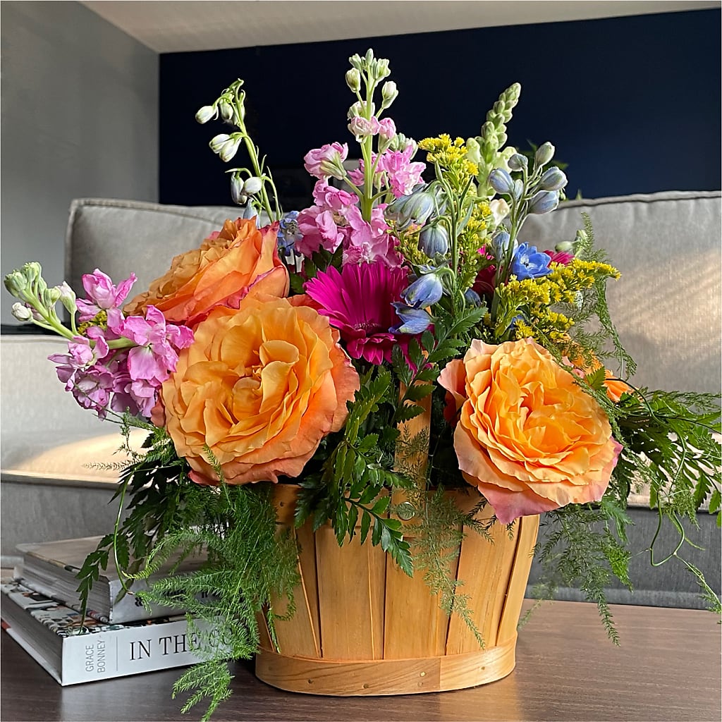 Garden of Life Basket – FUZZY'S FLOWERS GIFTS AND TUXEDOS, Marion OH