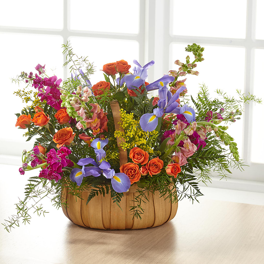 Garden of Life Basket – FUZZY'S FLOWERS GIFTS AND TUXEDOS, Marion OH