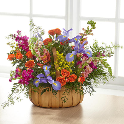 Garden of Life Basket – FUZZY'S FLOWERS GIFTS AND TUXEDOS, Marion OH