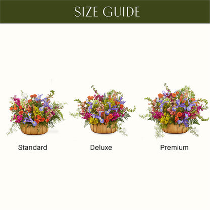 Garden of Life Basket – FUZZY'S FLOWERS GIFTS AND TUXEDOS, Marion OH