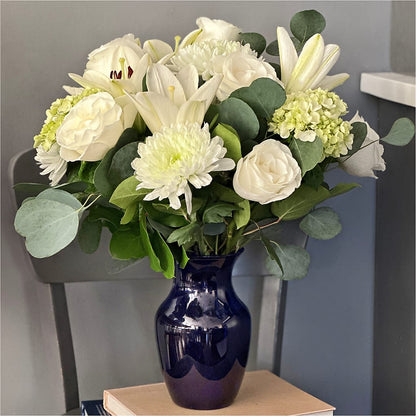 Snowy Dreams Bouquet – FUZZY'S FLOWERS GIFTS AND TUXEDOS, Marion OH